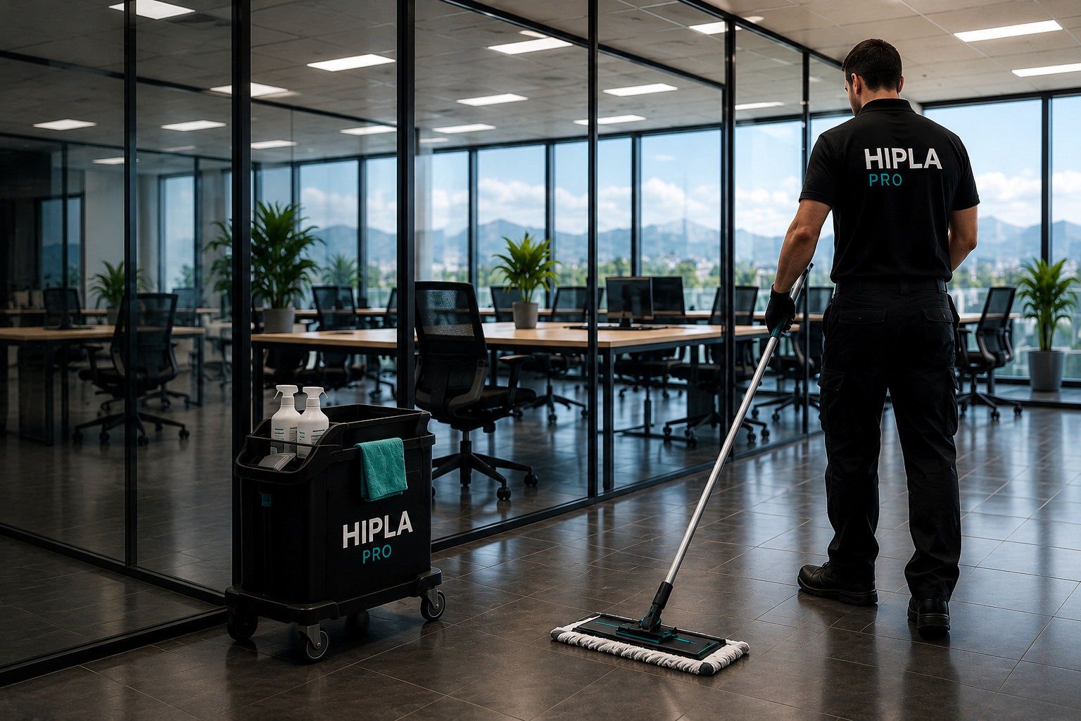 Nettoyage professionnel entreprises Savoie — Hipla Pro